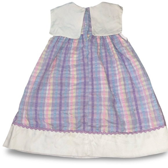 Vintage Samara Plaid Spring Dress Size 6/6X - Picture 2 of 6